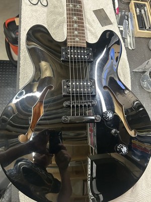 Epiphone Dot Studio 2005 - 2007 - Ebony Customized/w Hard Case | eBay