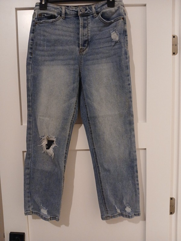Vanilla Star Real Cheeky w30/11 Slightly Cropped Ripped Style Jeans