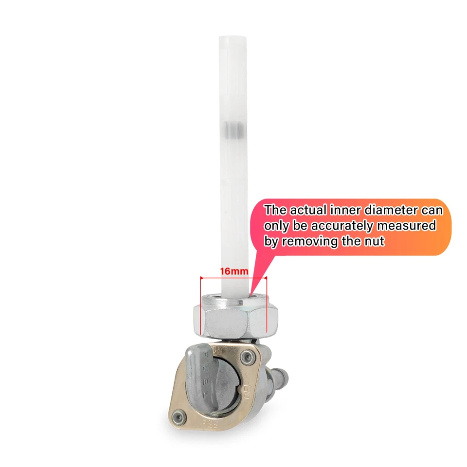 Válvula de cierre Petcock del tanque de combustible de gasolina para Honda CB750 CB750L CB750K CB650 CB650C Foto 4 de 4