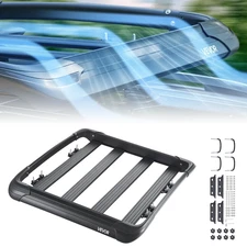 Roof Rack Cargo Carrier 48x40x5.6" Car Top Basket 150LB SUV Luggage Holder