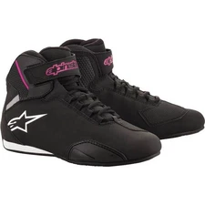 Alpinestars Stella Sektor Women's Riding Shoes, Black/Pink