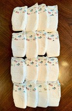 Vintage Pampers Preemie Disney Mickey Friends Rare Baby Version Diapers, Lot 16