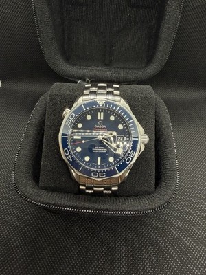 OMEGA Seamaster Professional Co-Axial 300m Blue Dial Bezel 41mm Steel Box