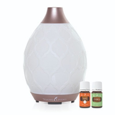 YOUNG LIVING Essential Oils - Dewdrop Diffuser - (UK Plug) - 533008