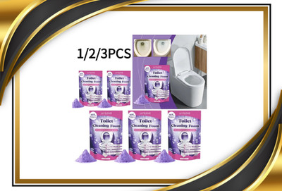 5Pcs Fizzclean Toilet Foam Cleaner, Insta-Action Fizzclean Foam Cleaner 100g
