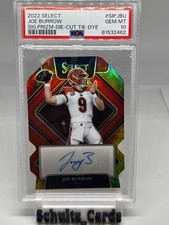 ERROR SLAB 🔥 LOW POP 🔥  TIE DYE PRIZM AUTO /25 PSA 10 Joe Burrow Select