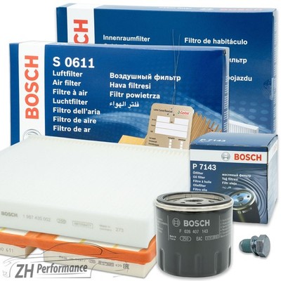 BOSCH INSPEKTIONSPAKET Filter Satz Set Seat Ibiza IV Skoda Fabia III VW Polo 6