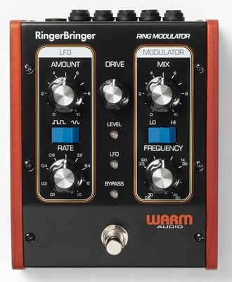 Warm Audio RingerBringer Pedal WA-RB Analog Ring Modulation Pedal open box