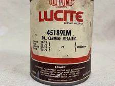 DuPont Acrylic Lacquer Dk. Carmine Metallic Code 79 Oldsmobile, Pontiac, Buick
