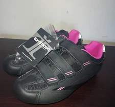 Tommaso Women's Cycling Shoes 37 (sz 7)Pista 100 SPD & Fit Peloton Bikes Black