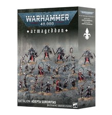 Warhammer 40k Armageddon Adepta Sororitas Battalion New Sealed Free Ship