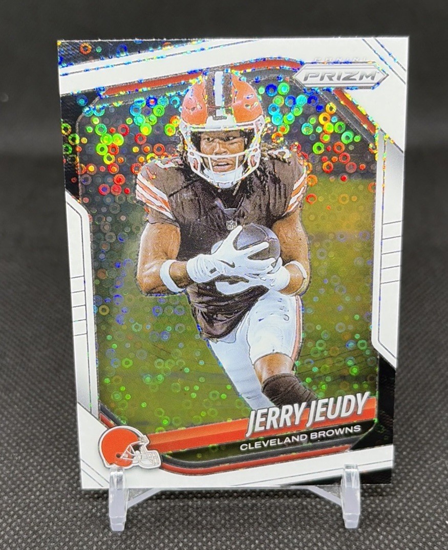 2025 Panini Prizm Jerry Jeudy #146 White Disco