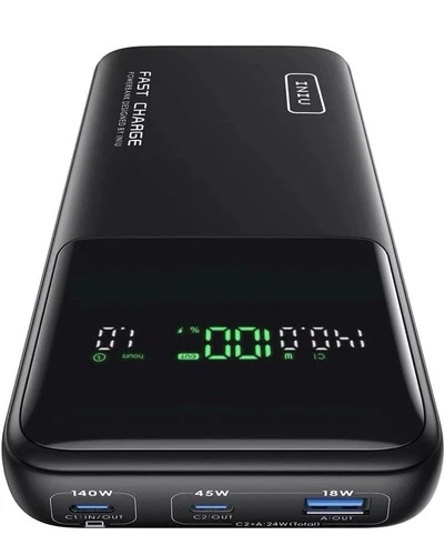 INIU 27000mAh 140W Power Bank - product listing photo