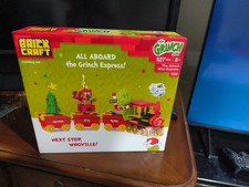Brickcraft The Grinch Who Express Christmas Grinch Train Set - New