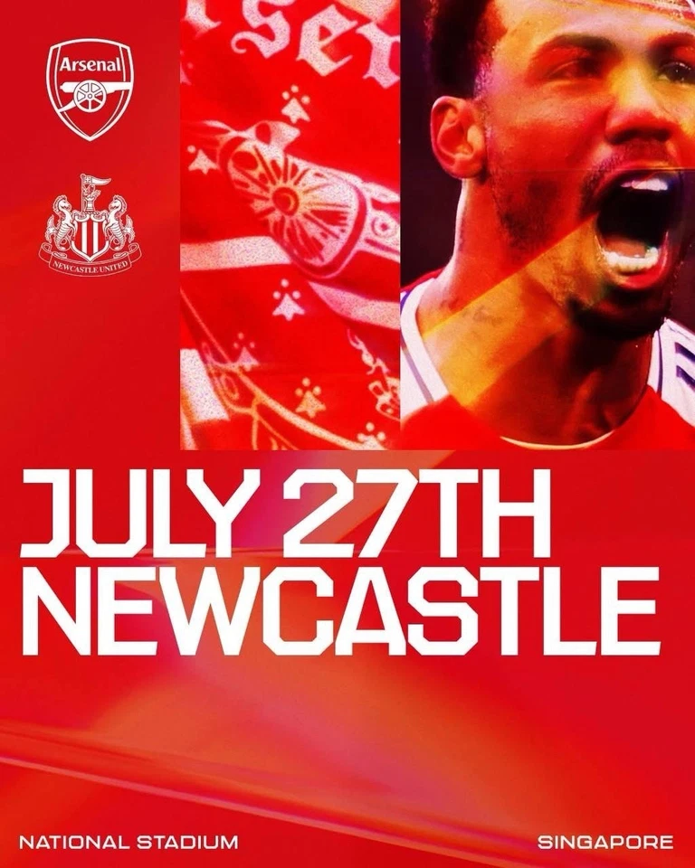 Arsenal vs Newcastle United Singapore Football Festival Section 111 - Image 2 of 3
