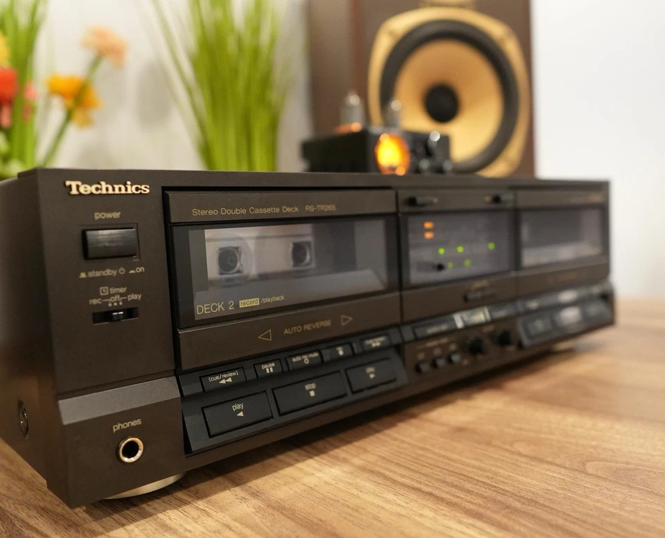 Technics RS-TR265 Stereo Cassette Tape Player/recorder. Fully Serviced Dolby B/C - image 2 of 4