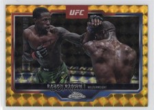 2025 Topps Chrome UFC Gold Geometric Refractor /50 Randy Brown #23 0nr3