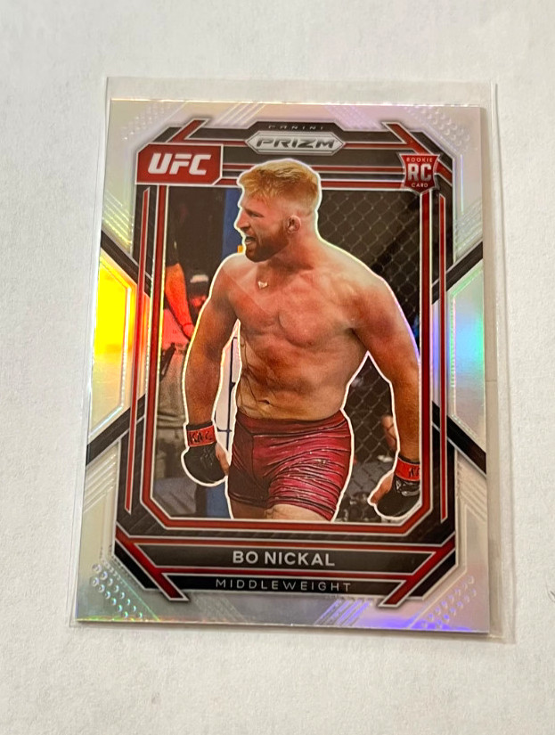 2023 Panini UFC RC Bo Nickal #103 Silver Prizm Rookie Card