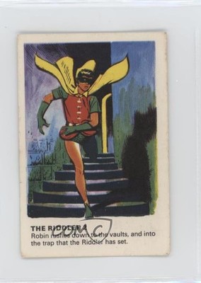 1966 Batman Macleans Tooth Paste Back The 2 Robin Riddler #R2 11bd