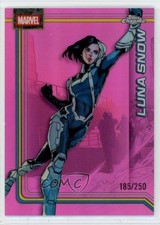 2026 Topps Chrome Marvel Comics Pink Refractor /250 Luna Snow #132 5i3