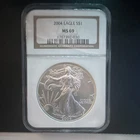 2004 1 oz Silver American Eagle (Brilliant Uncirculated)