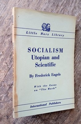 Socialism: Utopian And Scientific  ~ 1935 PB~  Engels German Communism Marx Mark