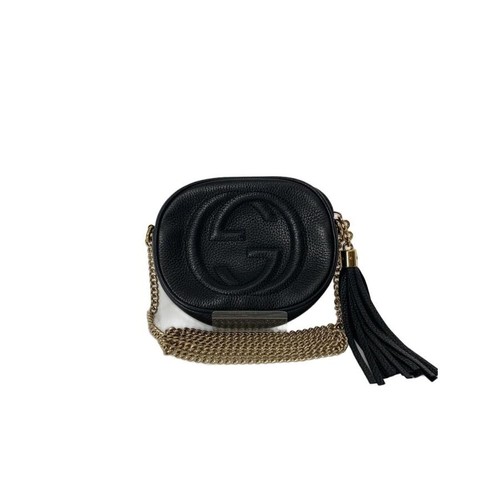 GUCCI Bag: Shoulder Bag Black W17H13D4cm;