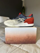 Size 10 - Concepts x Asics Gel Lyte 3 ‘Boston Tea Party’ (Special Box) (2015) 