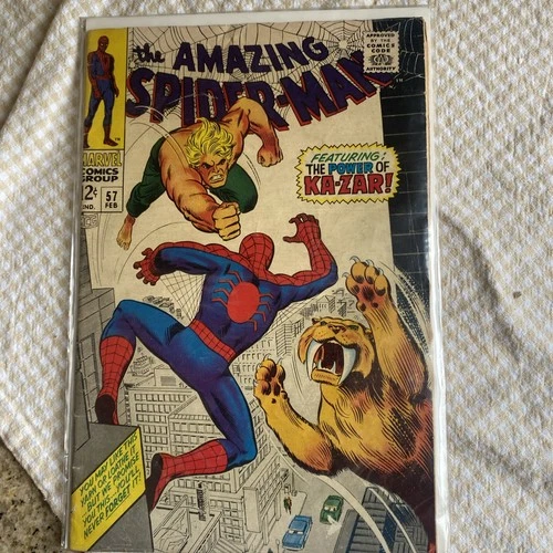 The Amazing Spider-Man #57 (Marvel Comics February 1968) VG lower end
