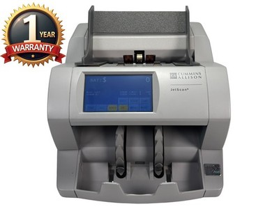  Cummins Allison JetScan 4065ES Currency Bill Counter Touchscreen 1 YR Warranty
