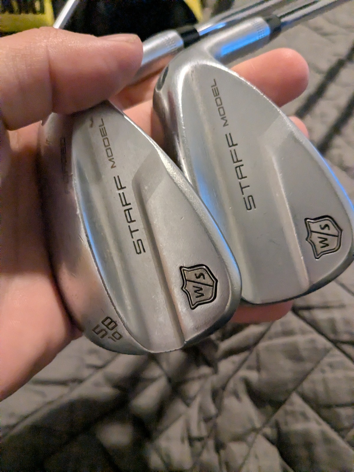 Right Wilson Staff model  wedge set.54,58