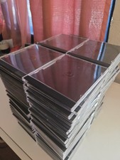 120 Standard Used CD Jewel Cases. Black Inner Trays.