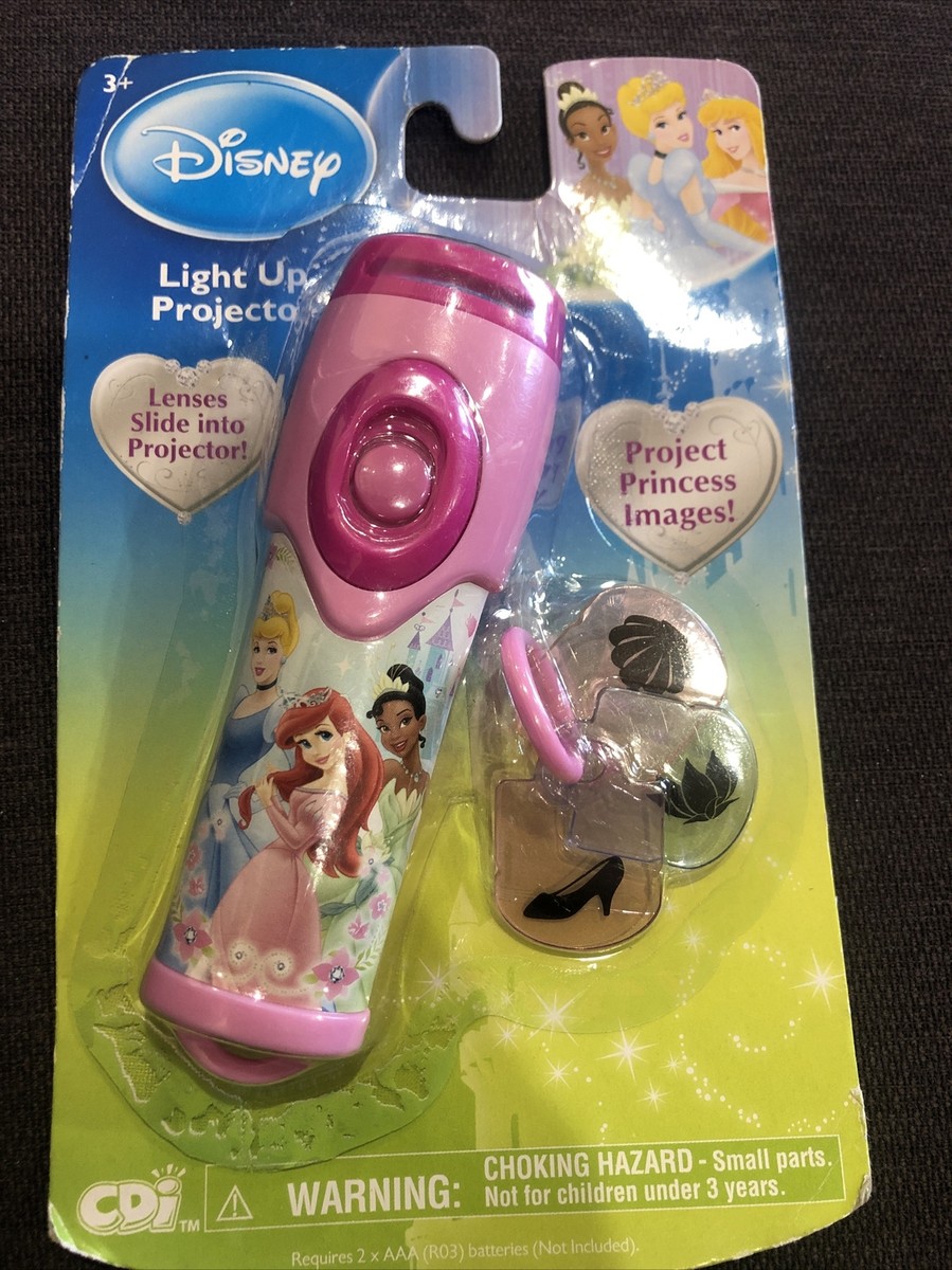 NEW Disney Princess Projector Light with 3 images and carry along