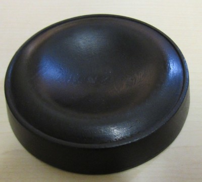 Untersetzer Klavier Flügel Gleiter aus Holz schwarz 90 mm Ø  -4 Stück-