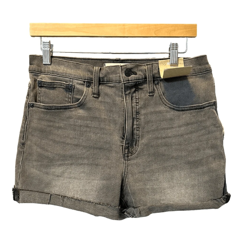 Madewell high rise cuffed denim shorts cheap
