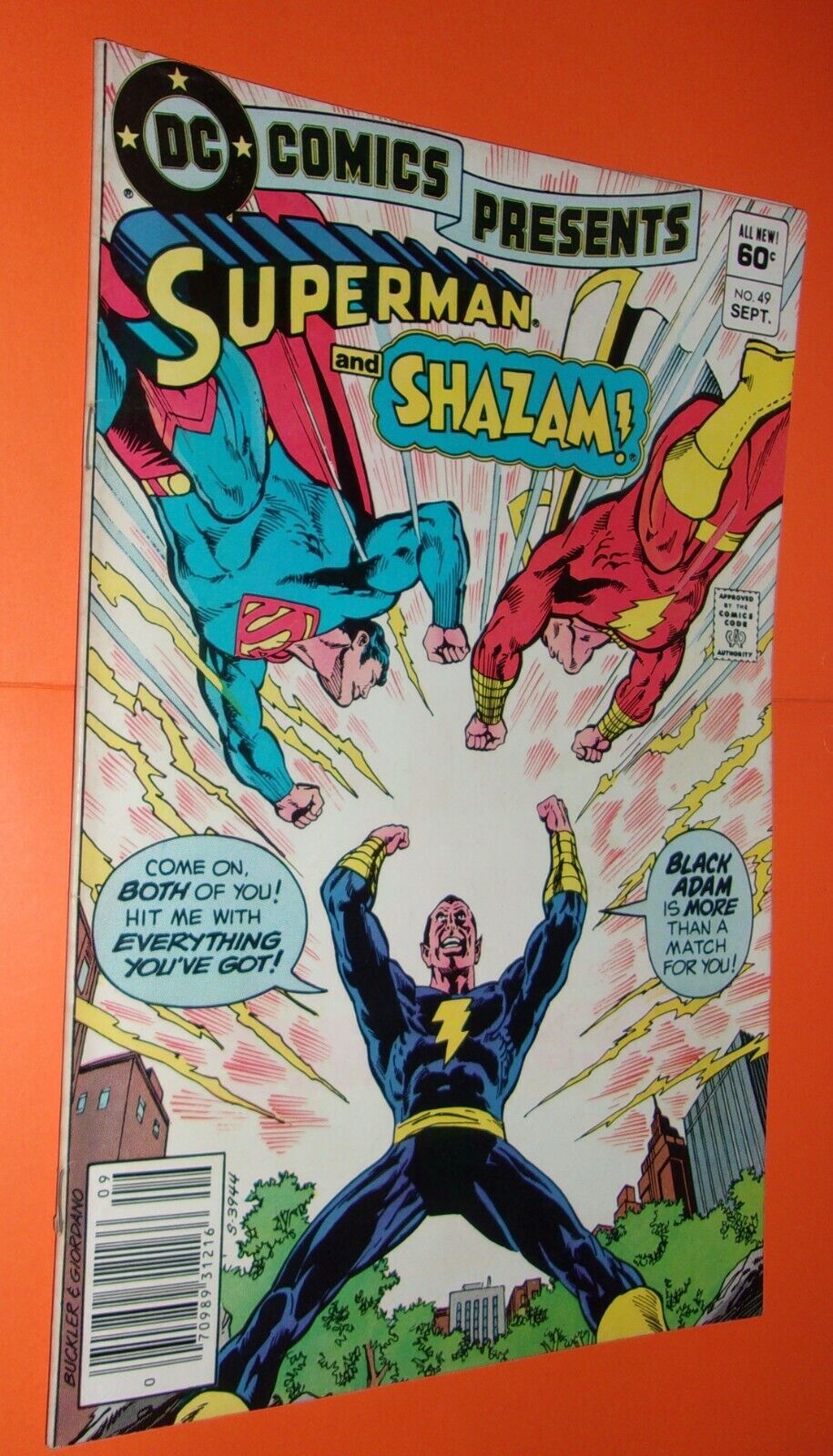 DC Comics Presents # 49 3rd appearance of Black Adam, 1st Superman Fight