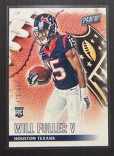 2016 Panini Black Friday Will Fuller V RC #ed 476/499 Texans #64