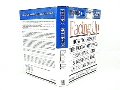 Facing Up : HOW TO RESCUE THE ECONOMY FROM DEBT & RESTORE THE DREAM 'SIGNED X3' 