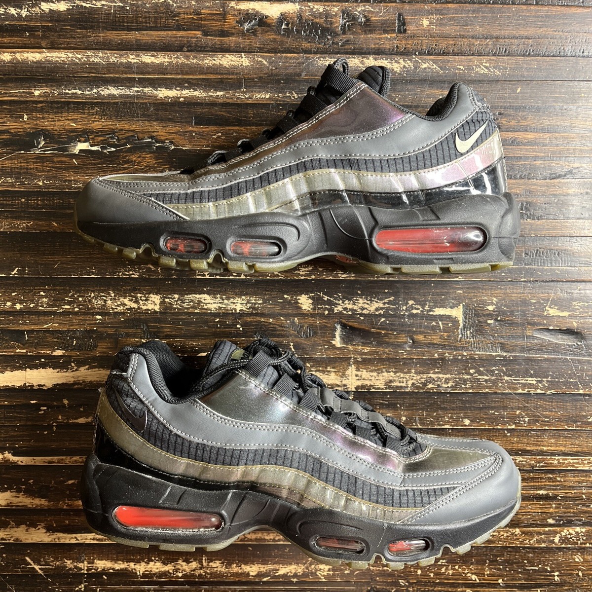 靴 NIKE AIRMAX95 'BLACK SMOKE GREY' Nike Air Max 95 