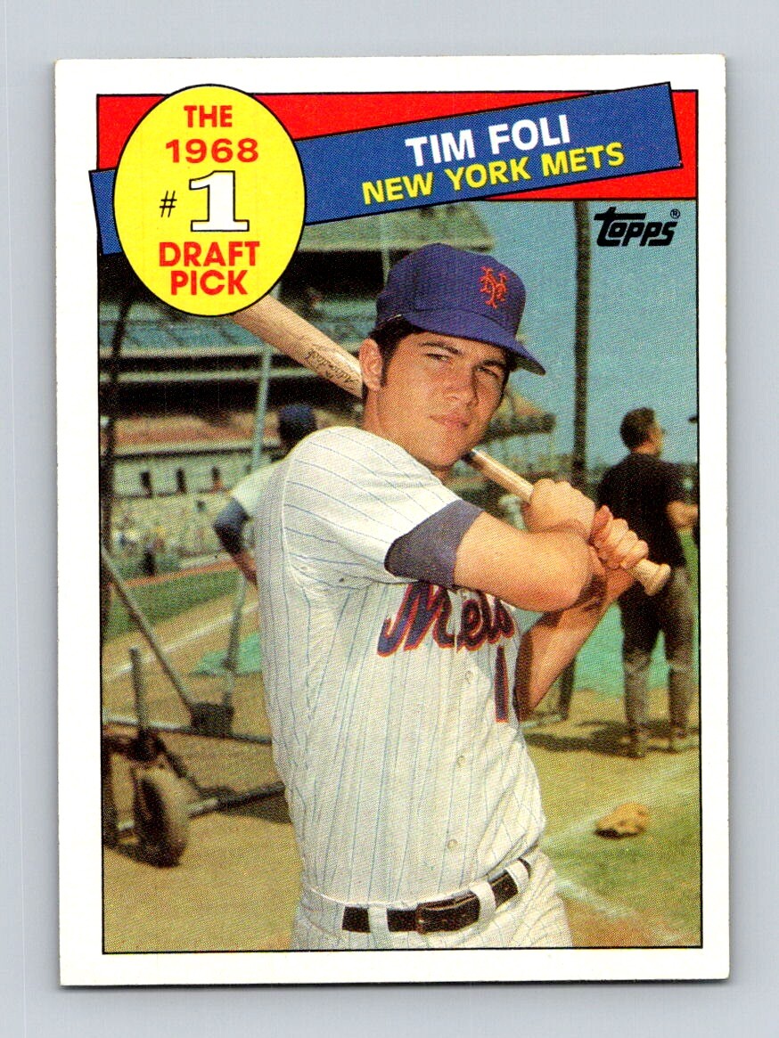 1985 Topps #271 Tim Foli New York Mets