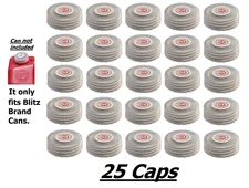 25 BLITZ GAS CAN CAP only fits Blitz Brand Gas Diesel Kerosene Plastic fuel cans