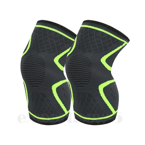 Elastic Knee Sleeve Support Brace for Joint Pain Injury Sprain Knee Cap Compress - Picture 40 of 66