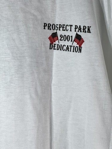 2001 Prospect Community Park Baseball Field Dedication T-Shirt 2XL + Document - Picture 7 of 9