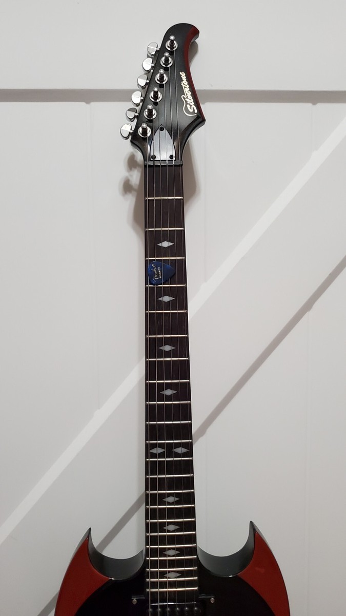 Silvertone Paul Stanley KISS Apocalypse Electric Guitar (Charity