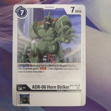 Digimon CCG Digital Hazard ADR-06 Horn Striker EX2-052C