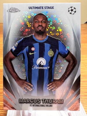 2023-24 Topps UEFA Club Competitions Ultimate Stage #USC27 Marcus Thuram
