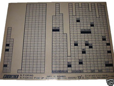 Microfilm microfiche flat film Nuova Fiat Fiorino-Fiorino pickup from 07/1994