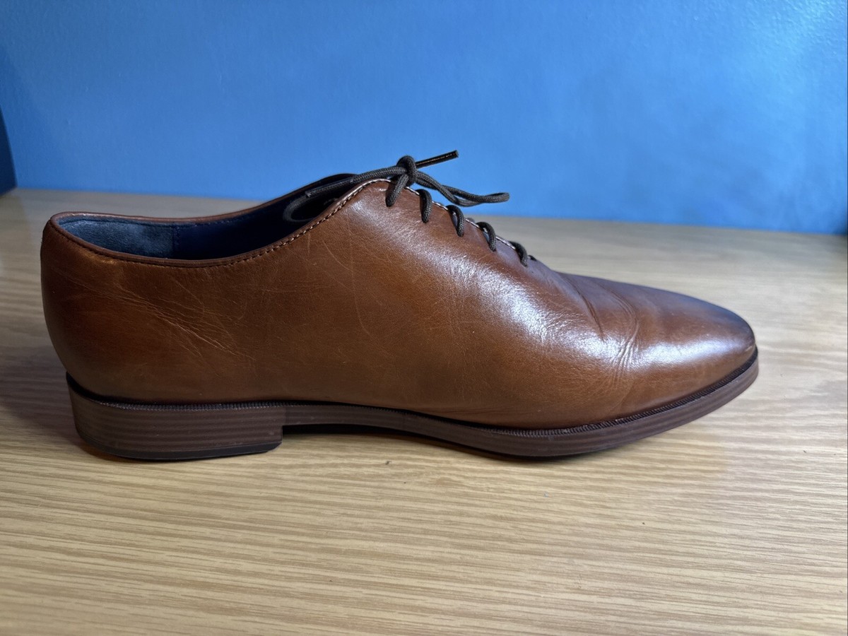 *Like New* Cole Haan Jefferson Grand Wholecut Oxfords In British Tan Cole Haan Mens Jefferson Grand Wholecut Ox British Paraguay  main image 2