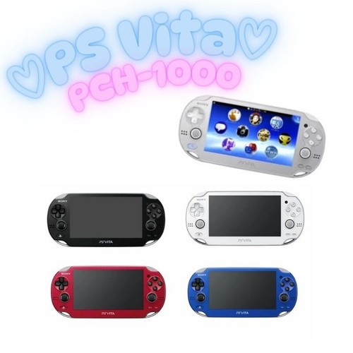 Sony PS Vita PCH-1000/1100 OLED Wi-Fi Console Choose Color & Rank Adapter Tested
