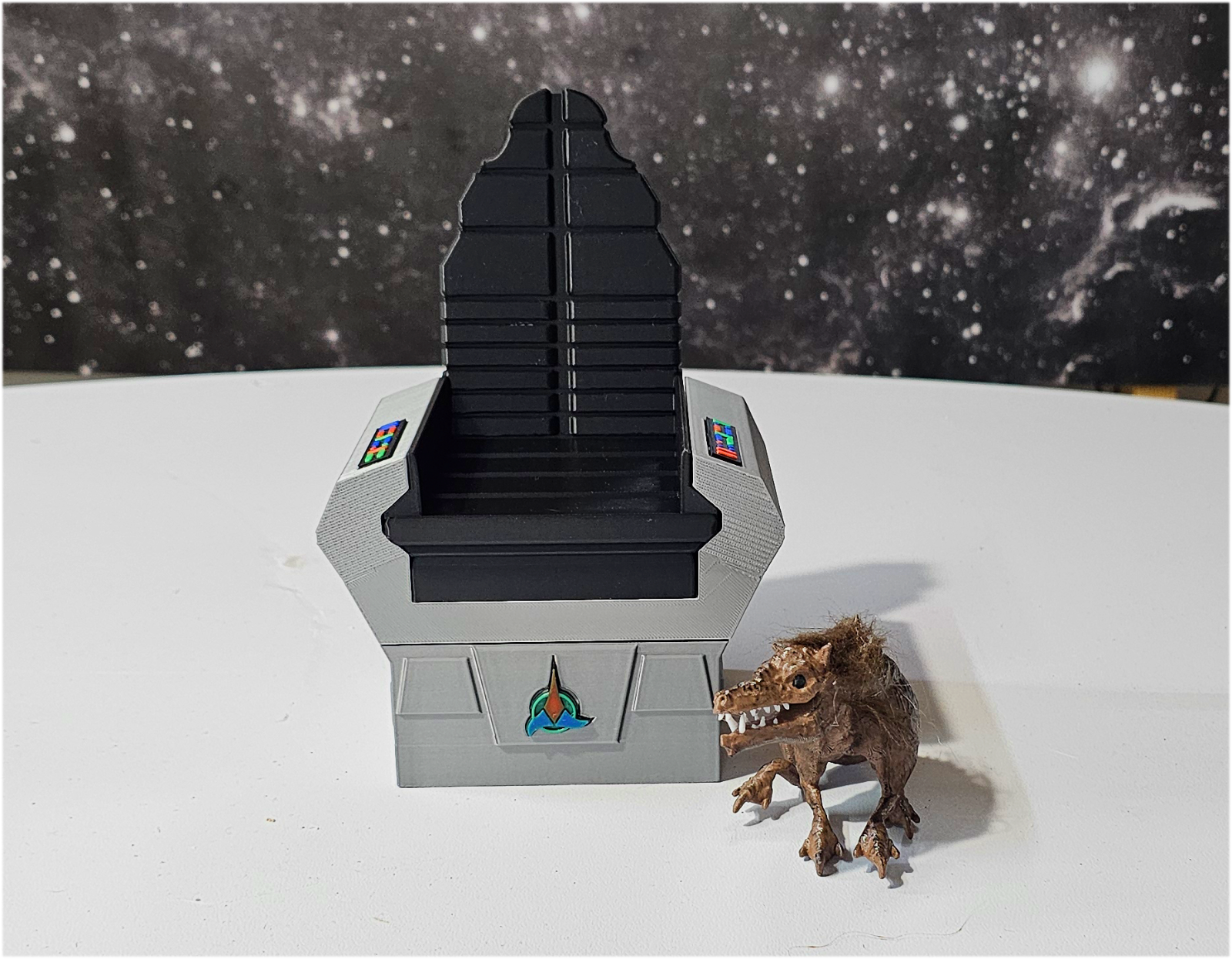 Star Trek III Search for Spock Kruge Command Chair for Sixth 1:6 1/6 ...